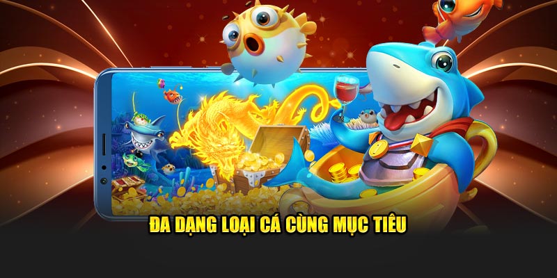 Đa dạng loại cá cùng mục tiêu